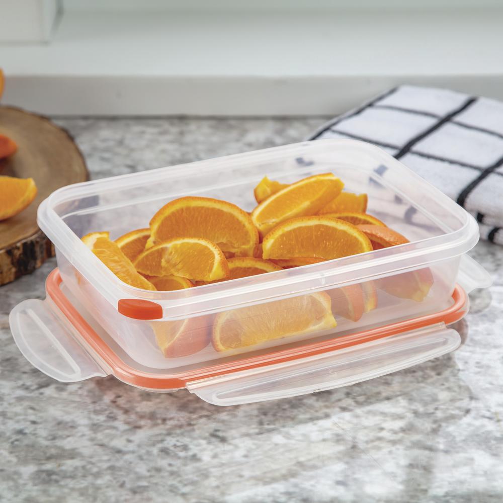 "Sterilite® 5.8-Cup Square Plastic Food Storage Container"