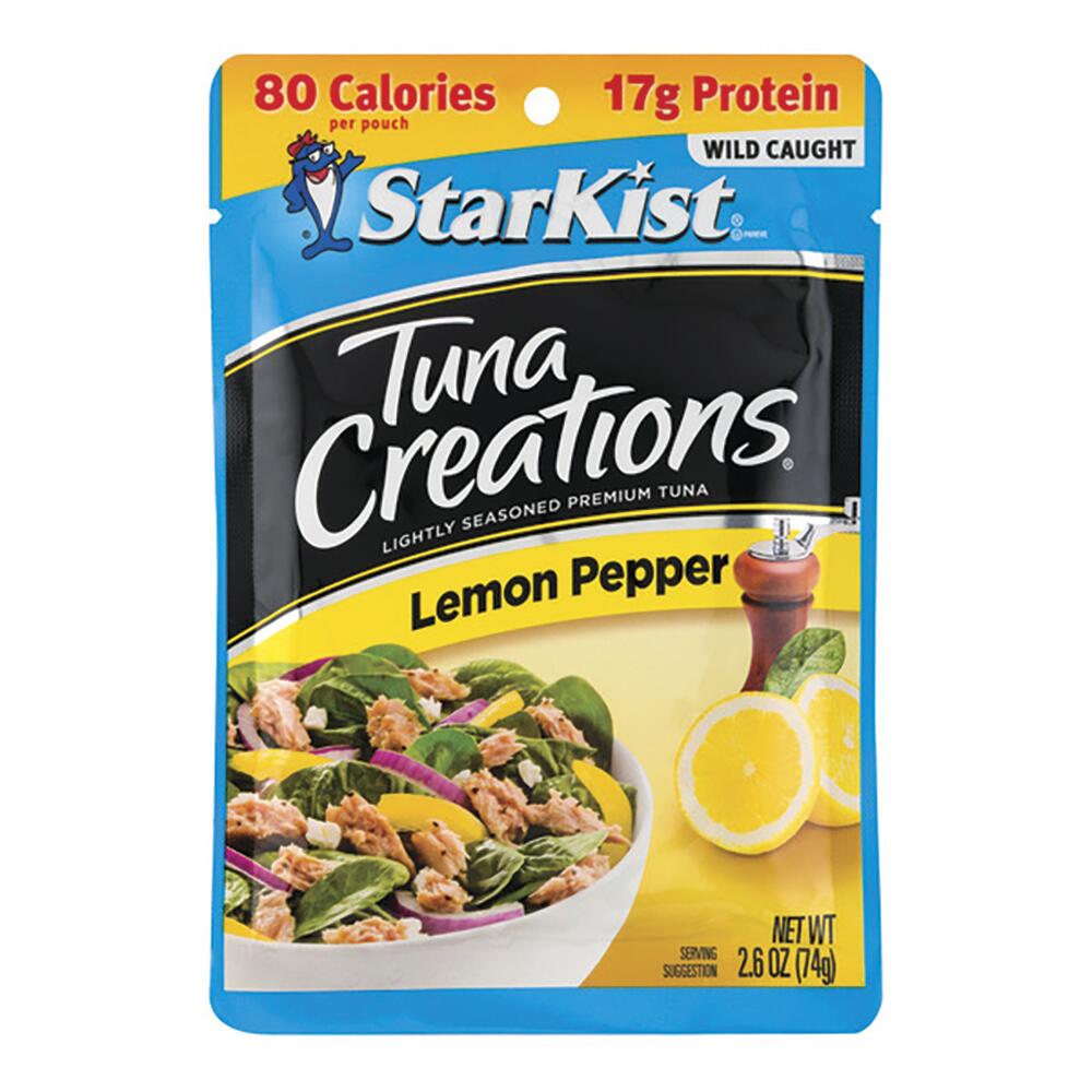 StarKist® Tuna Creations® Lemon Pepper Flavored Tuna, 2.6 oz