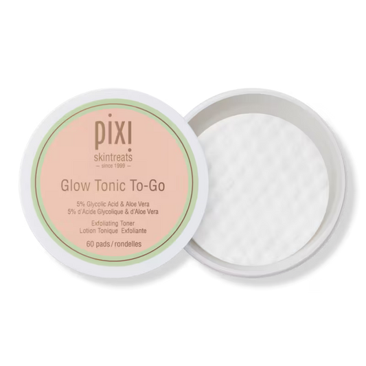 Glow Tonic To-Go 5% Glycolic Acid Exfoliating Toner Pads