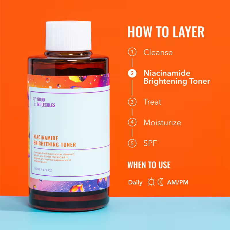Niacinamide Radiance Renewal Toner – Smooth, Bright & Hydrate