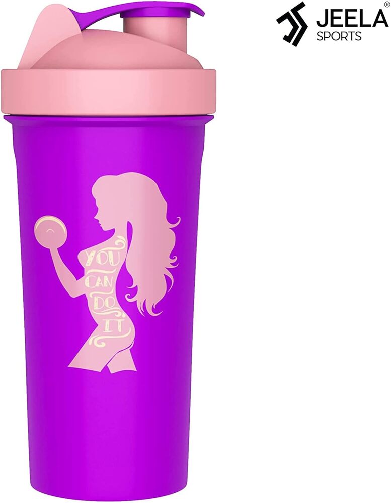Jeela Sports Premium Protein Shaker Bottle Set – 5 x 24 oz
