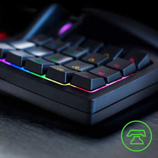 Razer Tartarus V2 Left-Handed Gaming Keypad, 32 Programmable Keys, Black