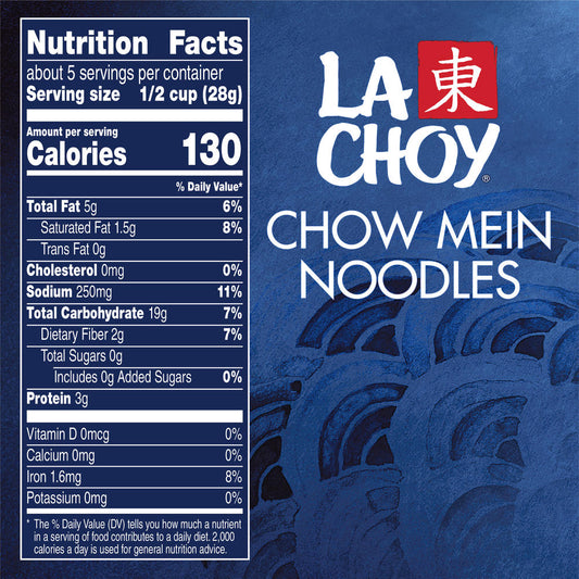 La Choy® Crispy Chow Mein Noodles, Perfect for Stir Fry & Toppings, 5 oz