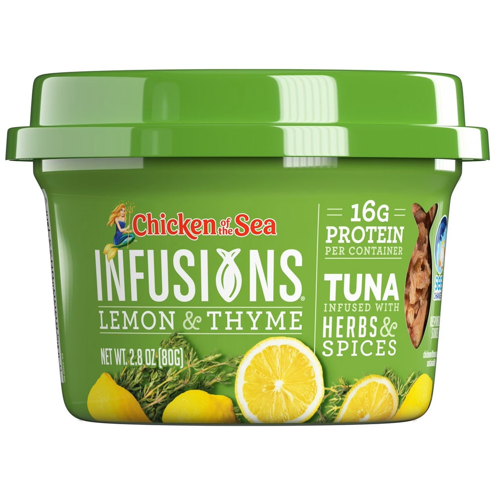 Chicken of the Sea Infusions Lemon & Thyme Tuna Pouch, 2.8 oz
