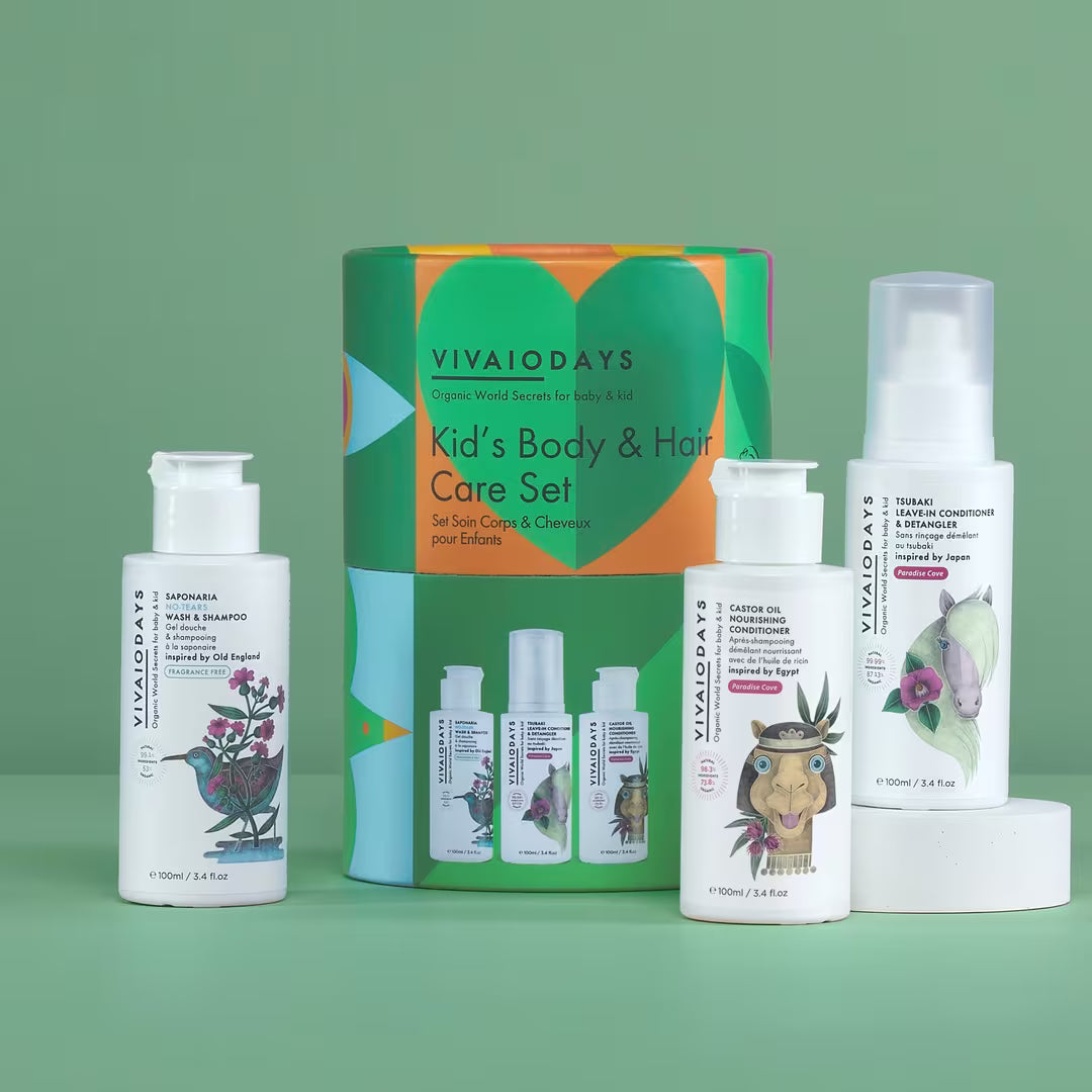 Kids' Bath Time Essentials Gift Set