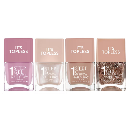 Topless Nail Couture 4-in-1 Pro Manicure Polish Set