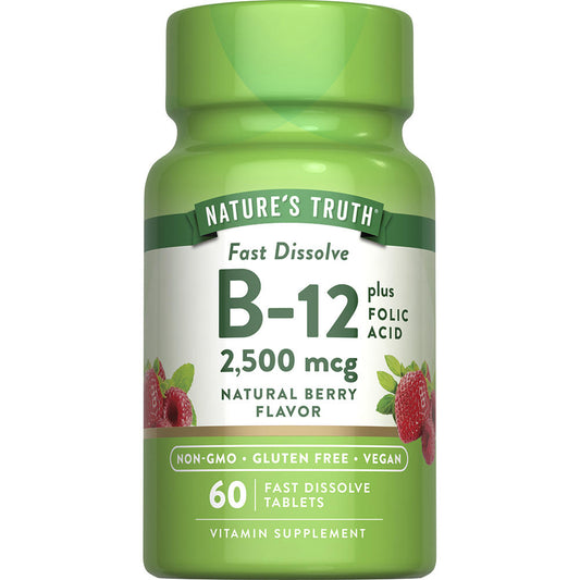 Nature’s Truth® Timed-Release Vitamin B12 1000 mcg – 75 Tablets