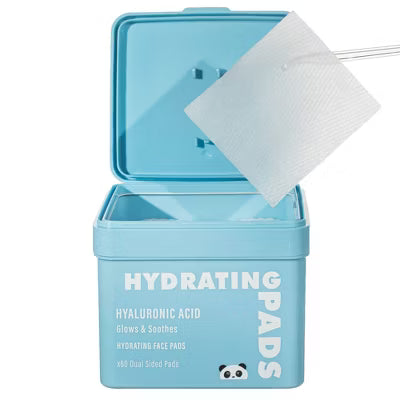 Oh K! Glowing & Soothing Hyaluronic Acid Hydrating Pads - 60ct