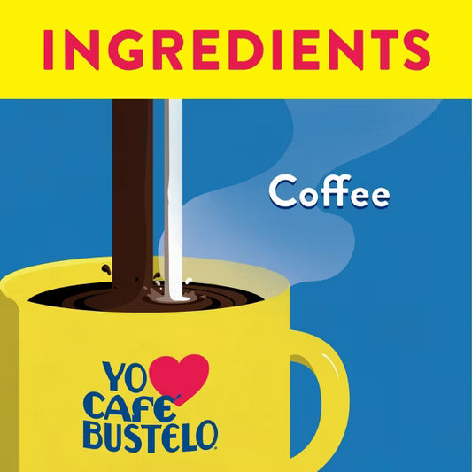 Café Bustelo Ground Espresso Coffee - Dark Roast, 10 oz