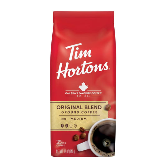Tim Hortons Original Medium Roast Ground Coffee - 12 oz