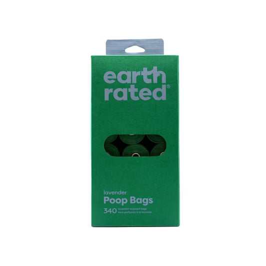 Earth Rated Scented Dog Waste Bags - Lavender, 340 Bags (17 Rolls)