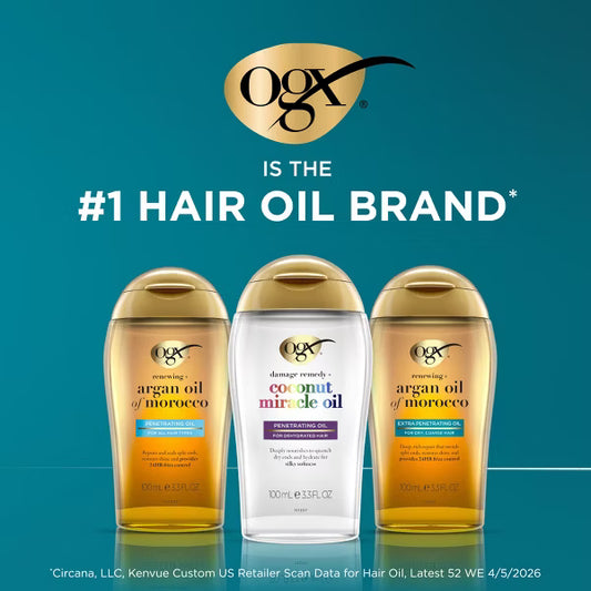 OGX Extra Strength Moroccan Argan Hair Oil - 3.3 fl oz