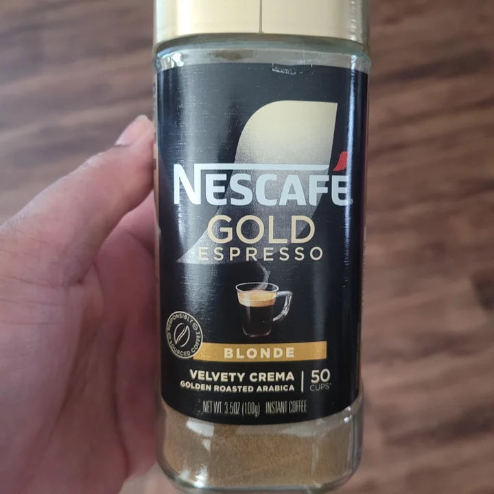 NESCAFÉ Gold Blonde Espresso Instant Coffee - Smooth Light Roast, 3.5 oz