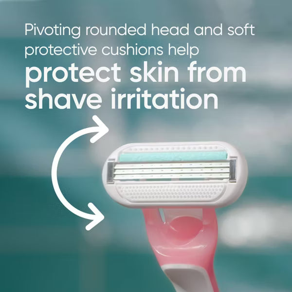 Gillette Venus Sensitive Women's Razors - 3-Blade Disposable, 3 ct