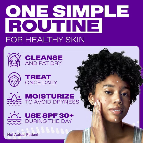 Differin Epiduo Acne Treatment Gel - Clears Breakouts & Unclogs Pores, 45g / 1.6 oz