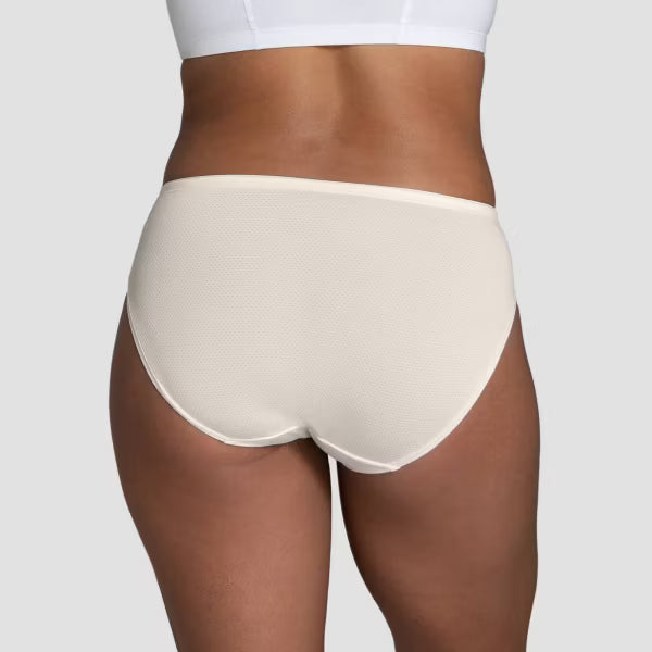 Fruit of the Loom Women's Breathable Hi-Cut Underwear – 6-Pack