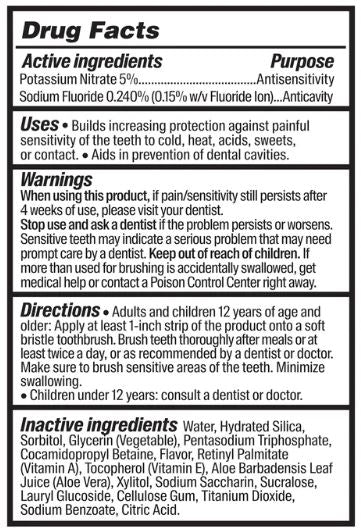 Twice Naturally Whitening Fluoride Toothpaste - Invigorating Wintergreen/Peppermint - 3.4oz