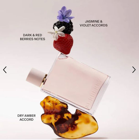 Burberry Her Eau de Parfum – A Luminous Blend of Berries, Amber & Musk