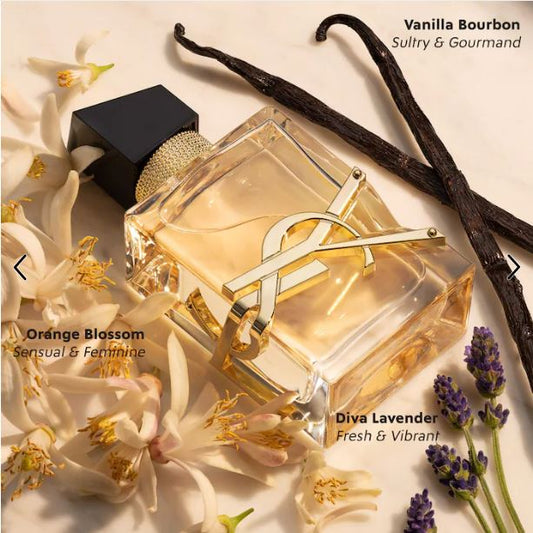Yves Saint Laurent Libre Eau de Parfum – A Luminous Blend of Orange Blossom & Lavender