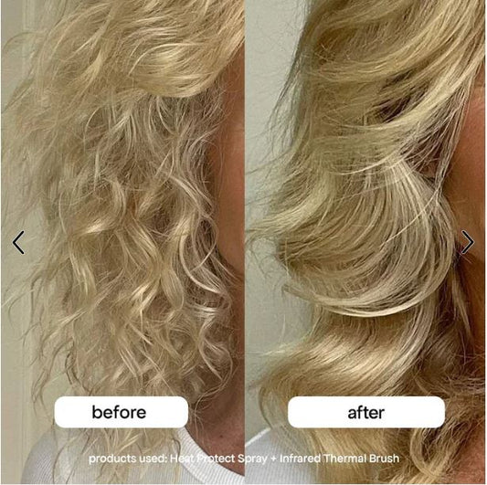 Infrared Heated Thermal Round Brush for Smooth, Voluminous Hair-BondiBoost
