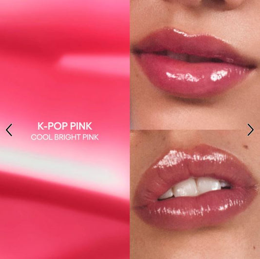 JuicePop Moisturizing Oil Lip Tint – emphasizes moisture and shine.