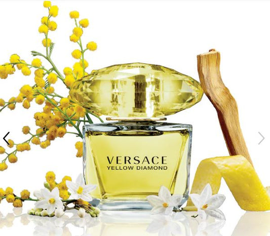 Versace Yellow Diamond Eau de Toilette – Fresh Floral Citrus Perfume for Women