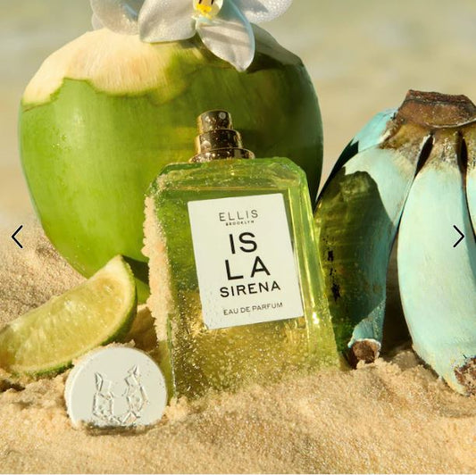 Ellis Brooklyn ISLA SIRENA Eau de Parfum – Tropical Coconut & Fresh Lime Scent