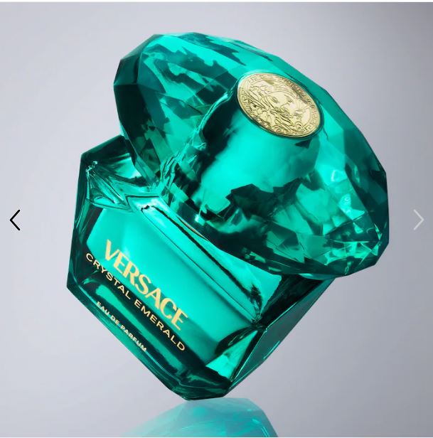 Versace Crystal Emerald Eau de Parfum – Elegant Fresh Floral Green Fragrance