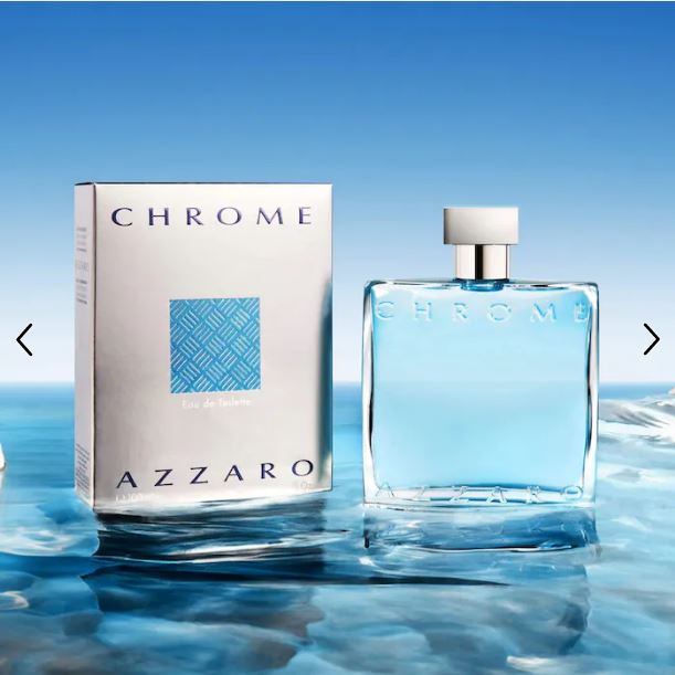 Azzaro Chrome Eau de Toilette – Fresh Citrus & Aquatic Fragrance