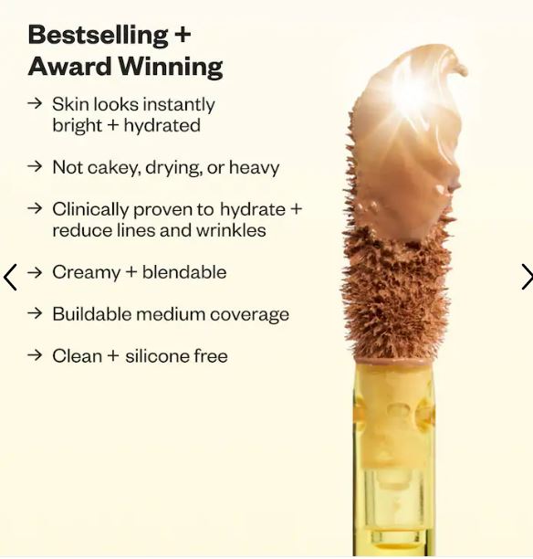 Revealer Super Creamy + Brightening Concealer with Caffeine and Hyaluronic Acid