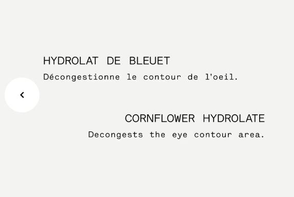 T20 — Tinted Concealer 2% Caffeine + Cornflower Hydrolate.