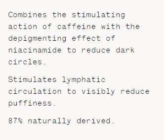 L33 — Serum for Dark Circles and Bags 5% Caffeine + 5% Niacinamide
