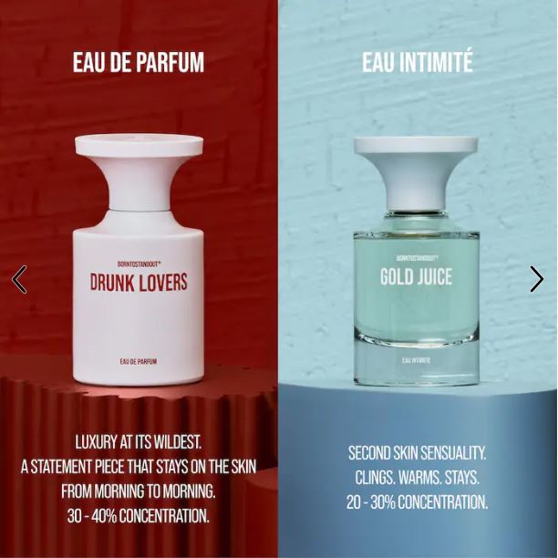 Drunk Lovers by BORNTOSTANDOUT – Amber Eau de Parfum