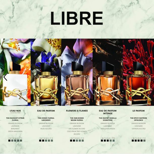 Yves Saint Laurent Libre Eau de Parfum – A Luminous Blend of Orange Blossom & Lavender