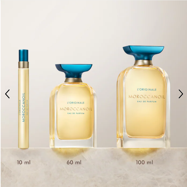 Moroccanoil L'Originale Eau de Parfum with Sweet Florals, Velvet Woods, & Spicy Amber