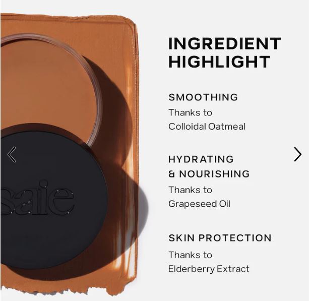 Saie Sun Melt Bronzer – Creamy, Sun-Kissed Radiance-Color: Tan Bronze - a neutral shade for medium to tan skin tones