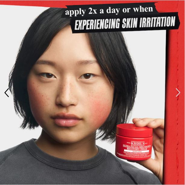 “Kiehl’s Ultra Facial Meltdown Recovery Medicated Cream – Soothing Hydration with Colloidal Oatmeal”
