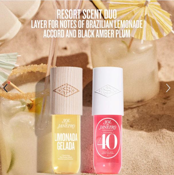 Sol de Janeiro Limonada Gelada Hair & Body Fragrance Mist – Citrus Perfume Spray