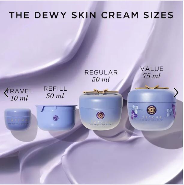 Dewy Skin Cream Plumping Hydrating Refillable Moisturizer