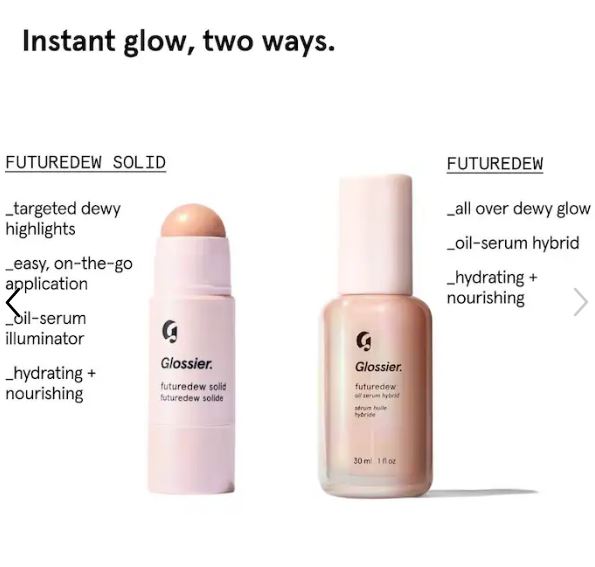 Futuredew Lightweight Illuminating Oil-Serum-Glossier