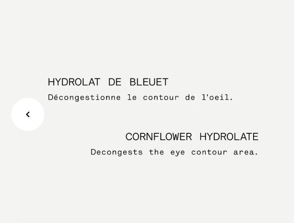 T20 — Tinted Concealer 2% Caffeine + Cornflower Hydrolate.