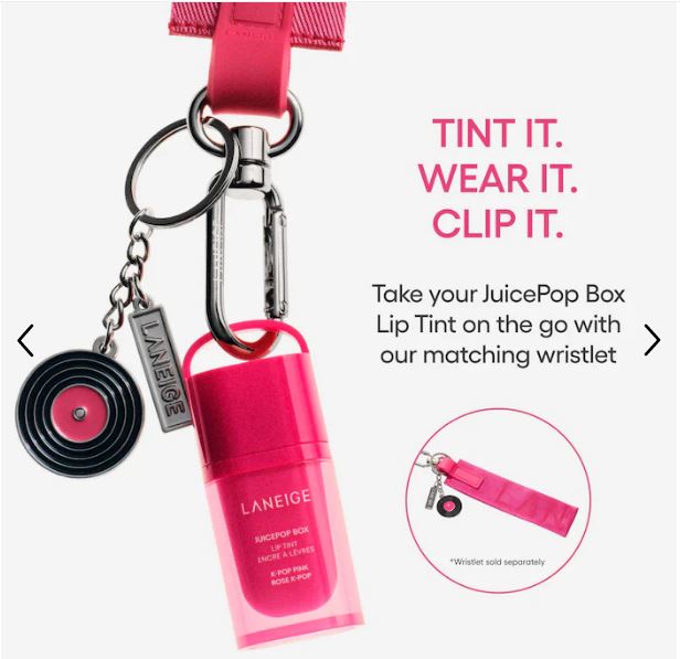 JuicePop Moisturizing Oil Lip Tint – emphasizes moisture and shine.