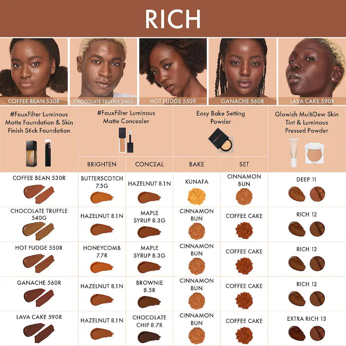 HUDA BEAUTY #FauxFilter Luminous Matte Foundation