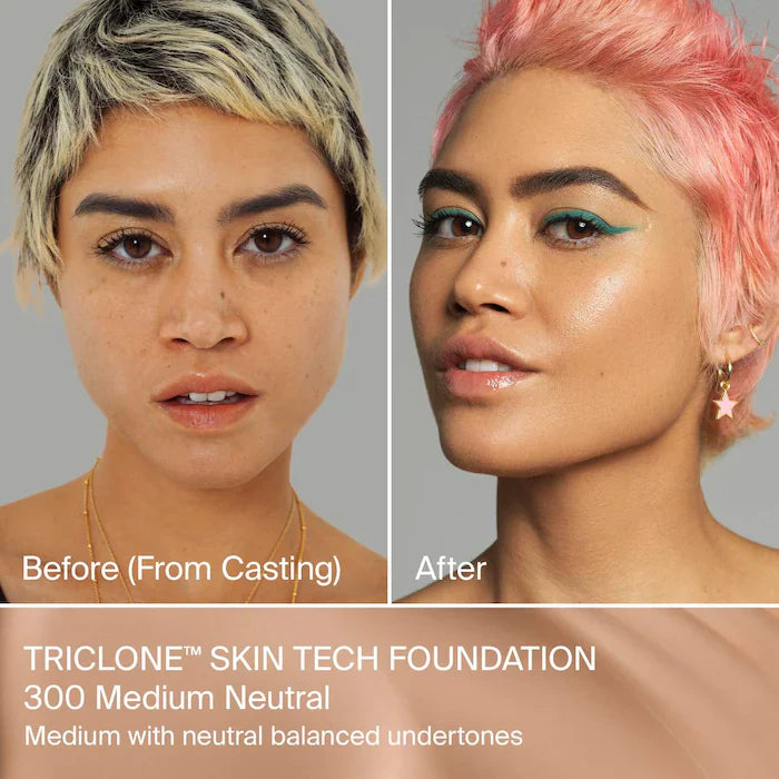 HAUS LABS BY LADY GAGA Triclone Skin Tech Medium Coverage Foundation with Fermented Arnica