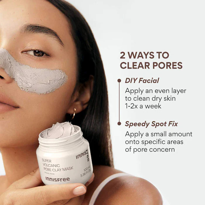 innisfree Super Volcanic AHA Pore Clearing Clay Mask