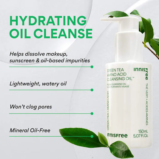 innisfree Hydrating Green Tea Amino Acid Cleansing Oil