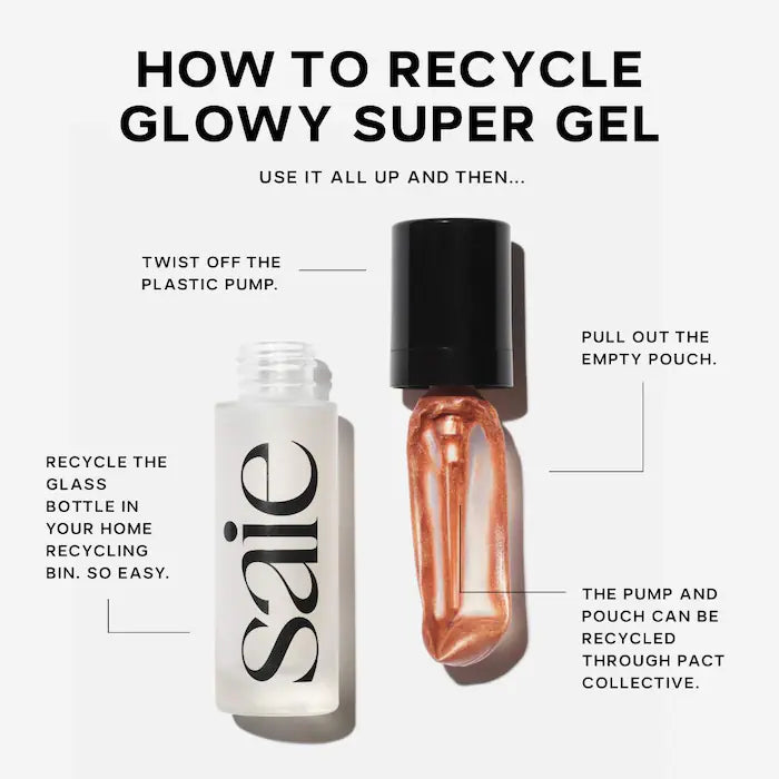 Saie Glowy Super Gel Lightweight Dewy Multipurpose Illuminator