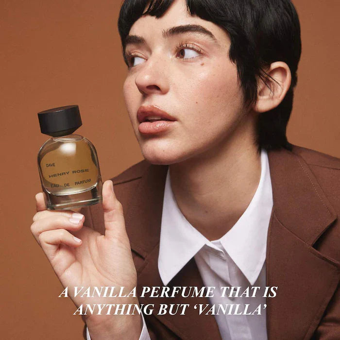 Henry Rose Dave Eau De Parfum with Vanilla + Tonka Bean Travel Spray