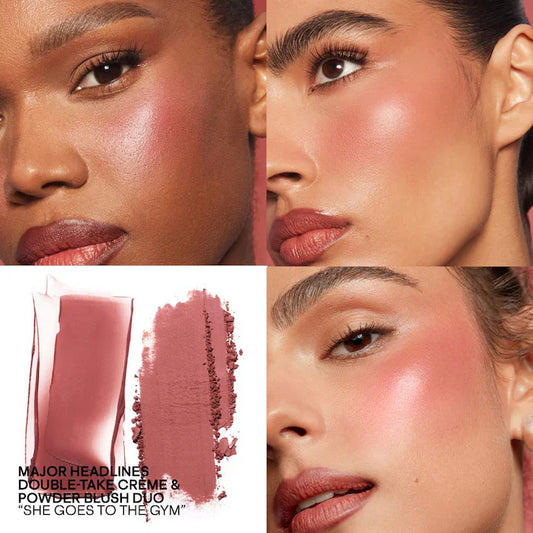 PATRICK TA Major Headlines Double-Take Crème & Powder Blush Duo