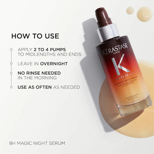 Kérastase Mini Nutritive 8H Magic Night Serum Hydrating Treatment for Dry Hair